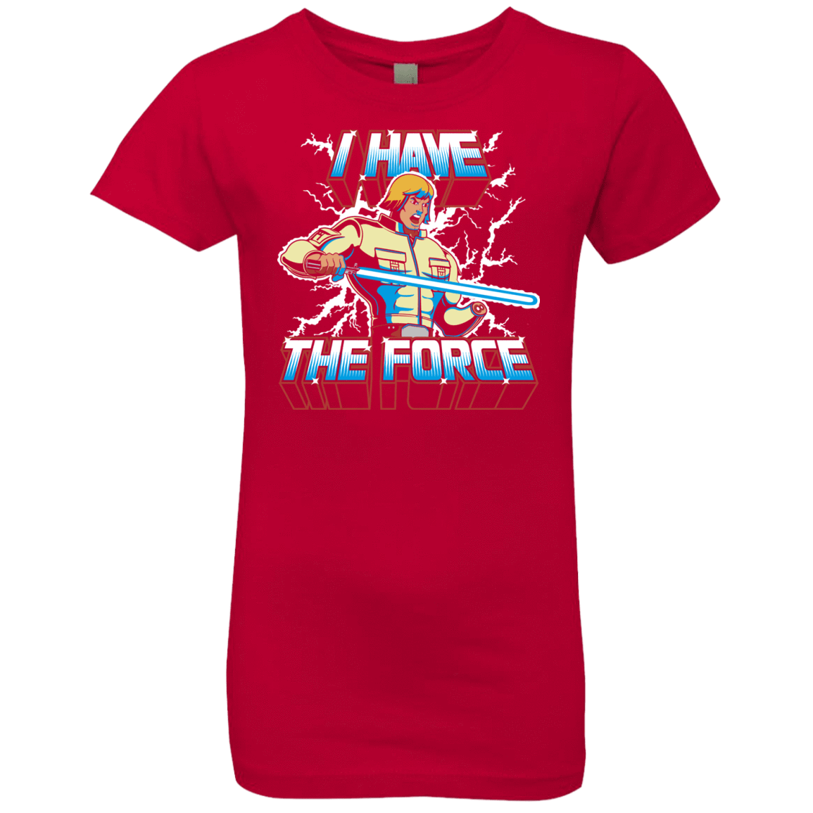 T-Shirts Red / YXS I Have the Force Girls Premium T-Shirt