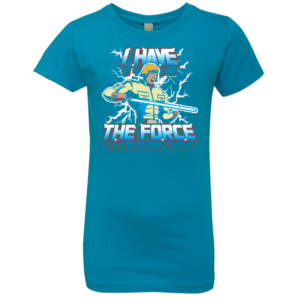 T-Shirts Turquoise / YXS I Have the Force Girls Premium T-Shirt