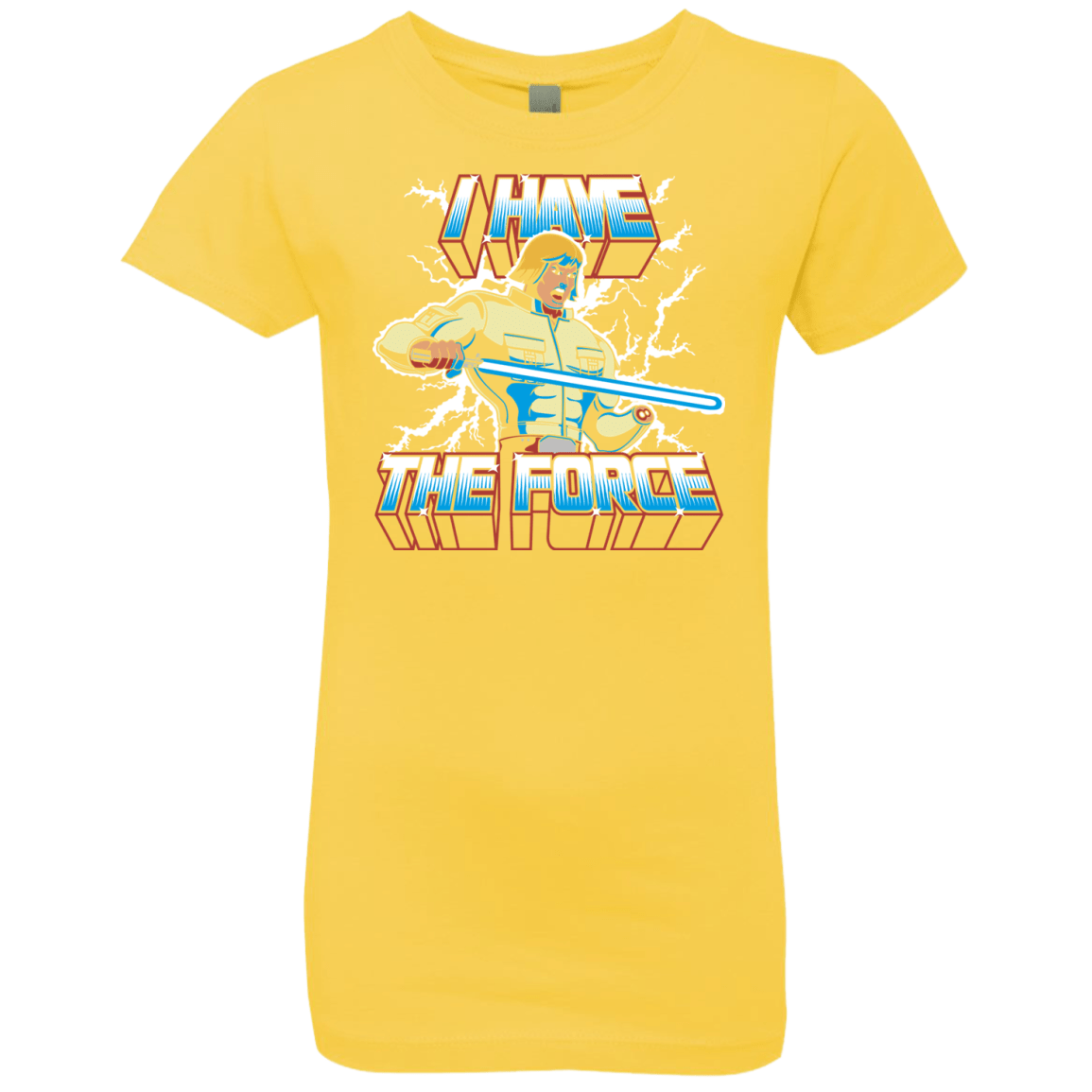 T-Shirts Vibrant Yellow / YXS I Have the Force Girls Premium T-Shirt