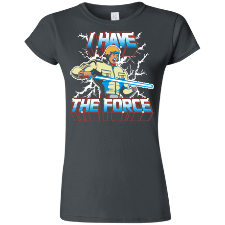 T-Shirts Charcoal / S I Have the Force Junior Slimmer-Fit T-Shirt