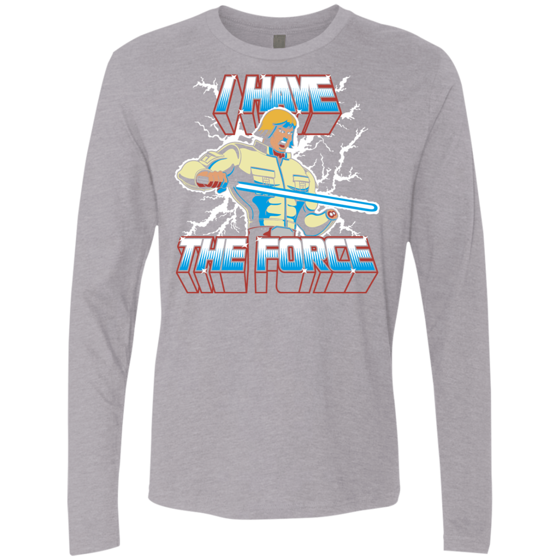 T-Shirts Heather Grey / S I Have the Force Men's Premium Long Sleeve