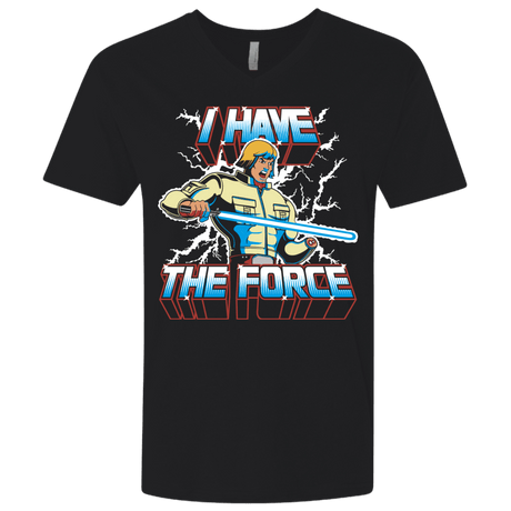 T-Shirts Black / X-Small I Have the Force Men's Premium V-Neck