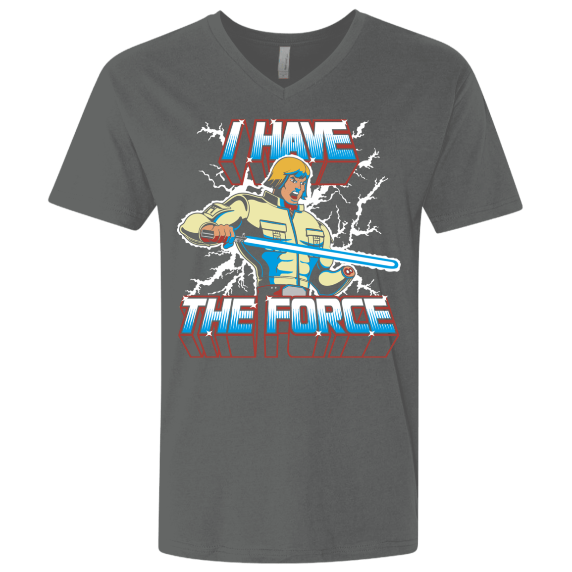 T-Shirts Heavy Metal / X-Small I Have the Force Men's Premium V-Neck