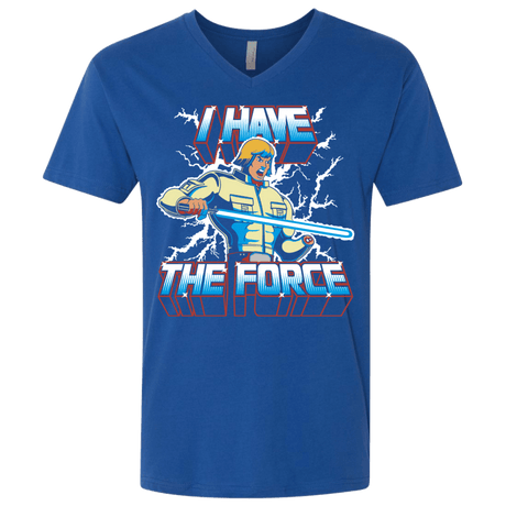 T-Shirts Royal / X-Small I Have the Force Men's Premium V-Neck