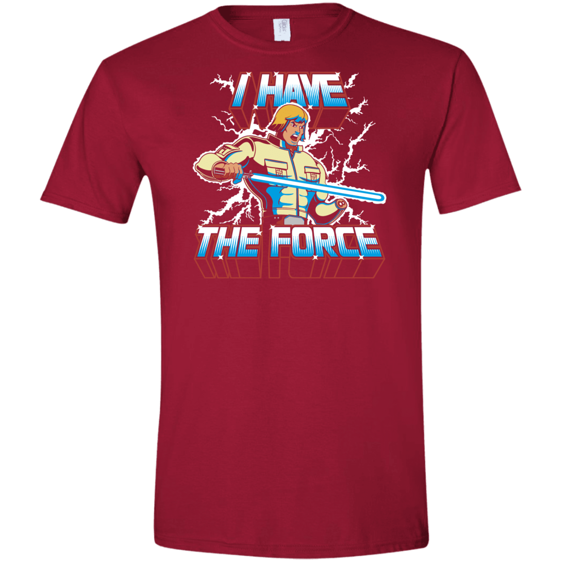 T-Shirts Cardinal Red / S I Have the Force Men's Semi-Fitted Softstyle