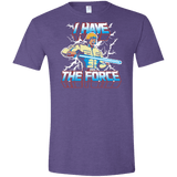 T-Shirts Heather Purple / S I Have the Force Men's Semi-Fitted Softstyle