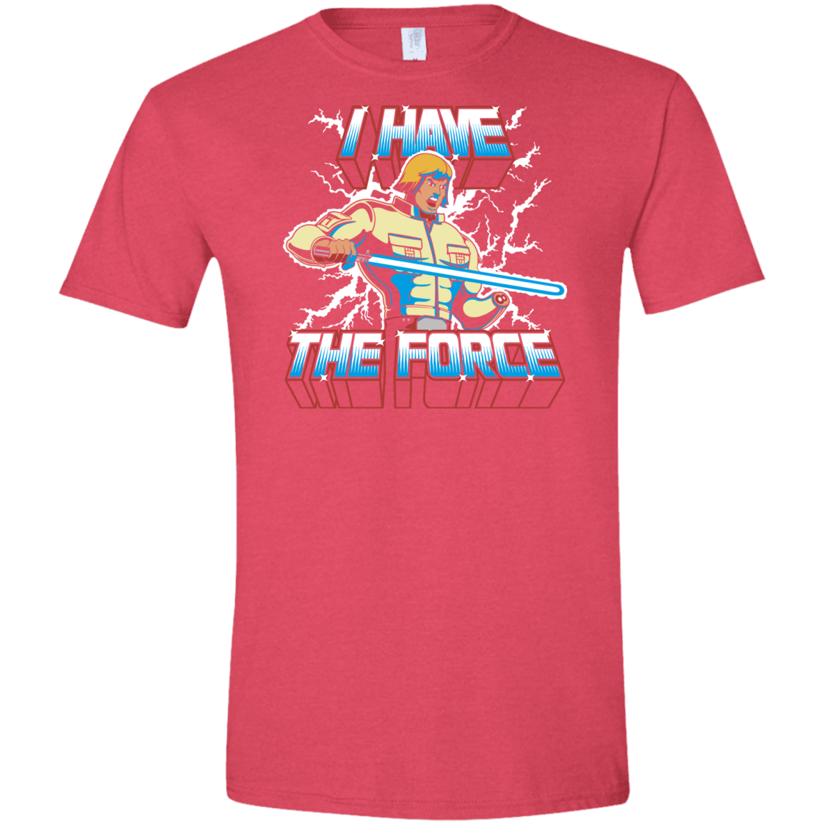 T-Shirts Heather Red / S I Have the Force Men's Semi-Fitted Softstyle