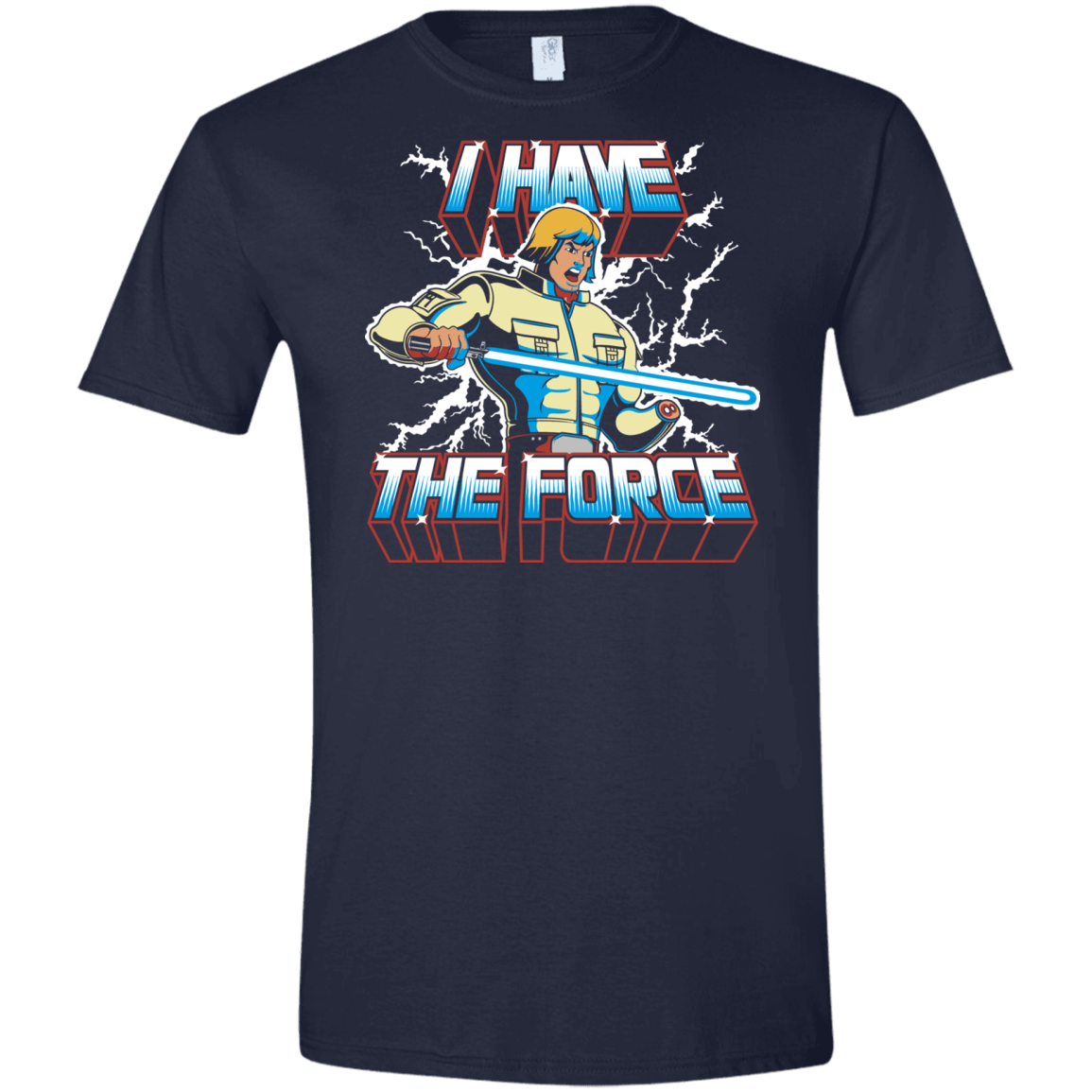 T-Shirts Navy / X-Small I Have the Force Men's Semi-Fitted Softstyle