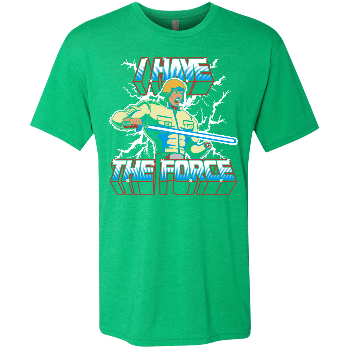 T-Shirts Envy / S I Have the Force Men's Triblend T-Shirt