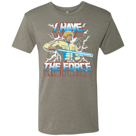 T-Shirts Venetian Grey / S I Have the Force Men's Triblend T-Shirt