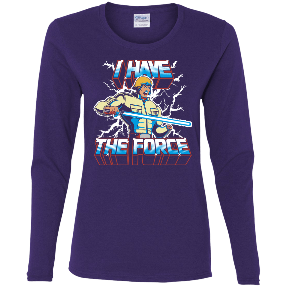 T-Shirts Purple / S I Have the Force Women's Long Sleeve T-Shirt