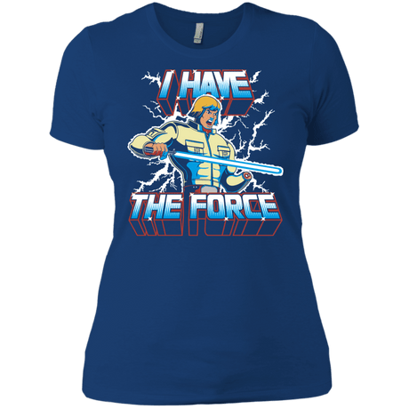 T-Shirts Royal / X-Small I Have the Force Women's Premium T-Shirt