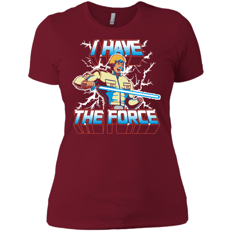 T-Shirts Scarlet / X-Small I Have the Force Women's Premium T-Shirt