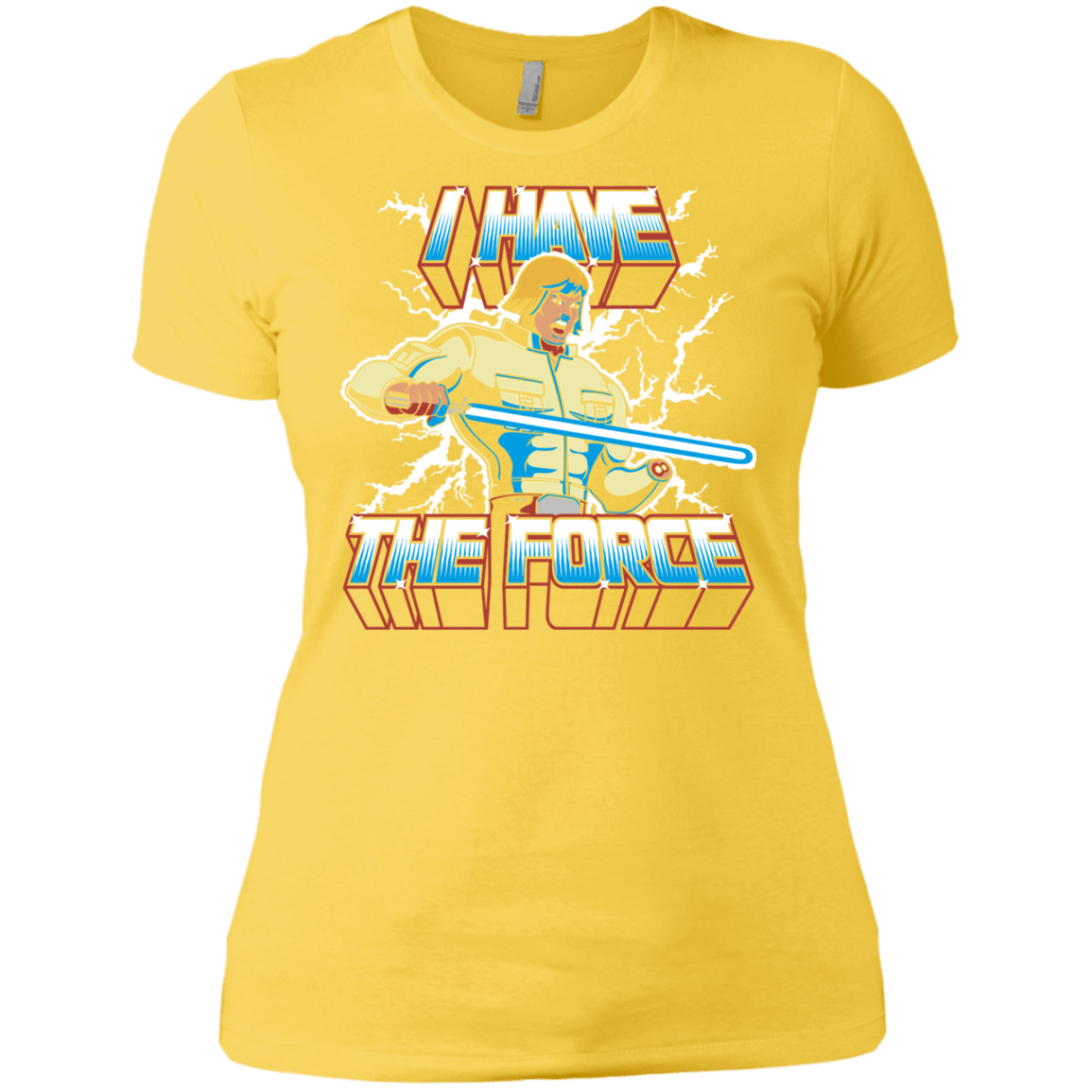 T-Shirts Vibrant Yellow / X-Small I Have the Force Women's Premium T-Shirt