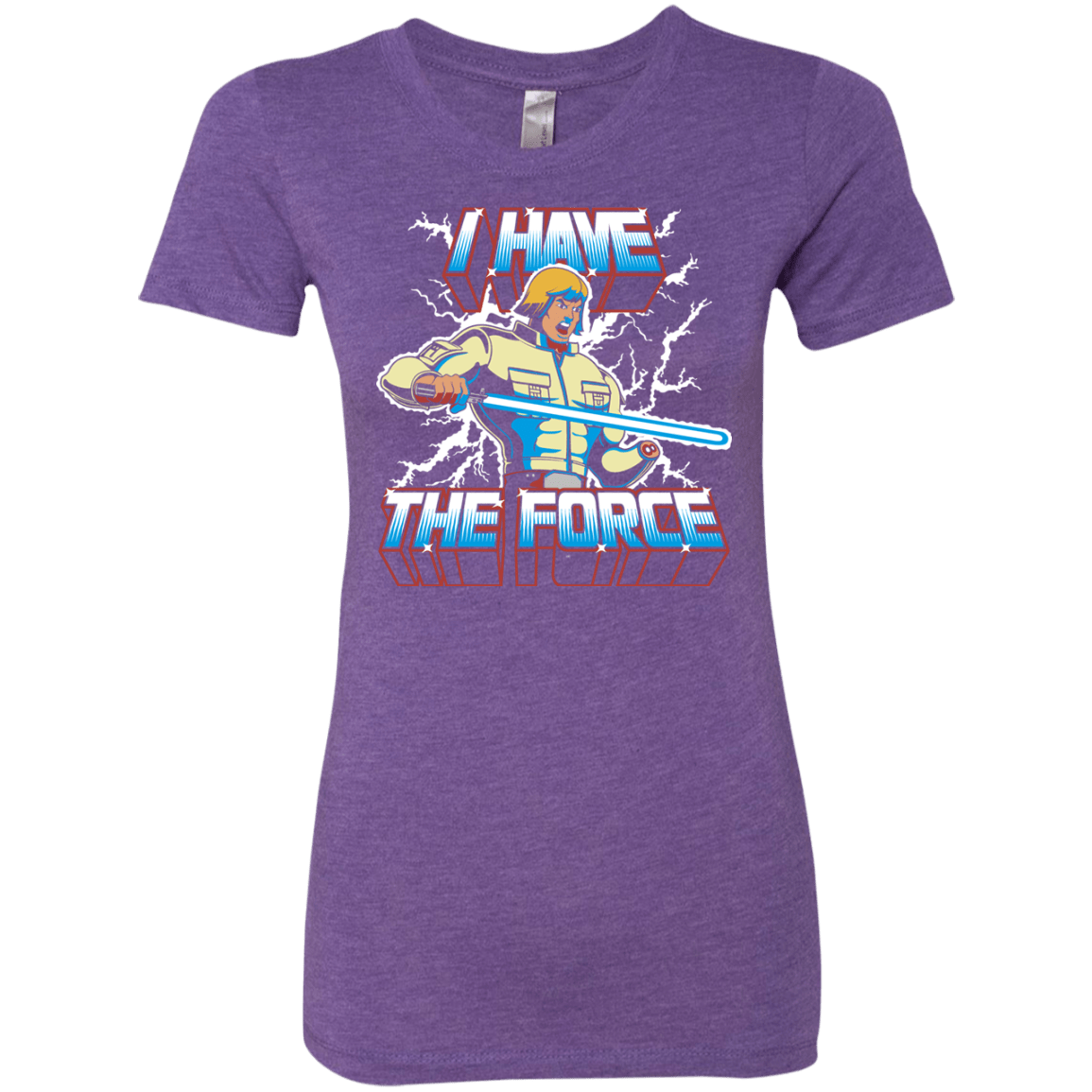 T-Shirts Purple Rush / S I Have the Force Women's Triblend T-Shirt