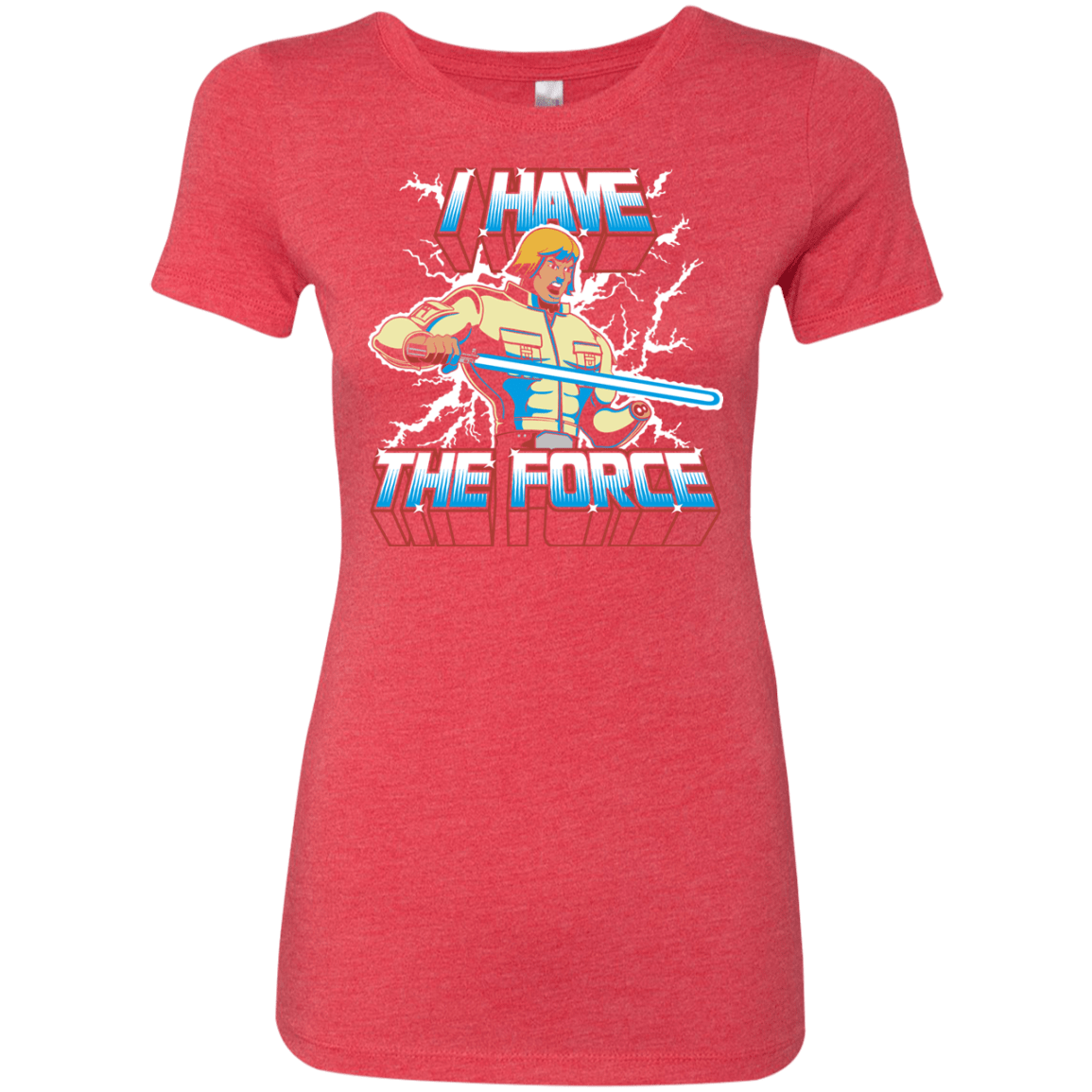 T-Shirts Vintage Red / S I Have the Force Women's Triblend T-Shirt
