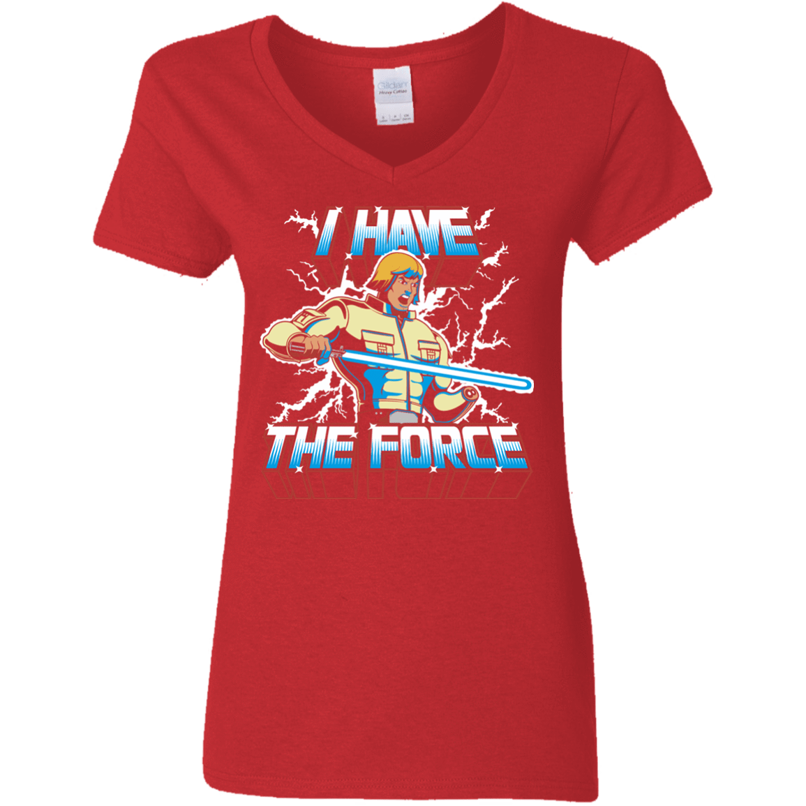 T-Shirts Red / S I Have the Force Women's V-Neck T-Shirt