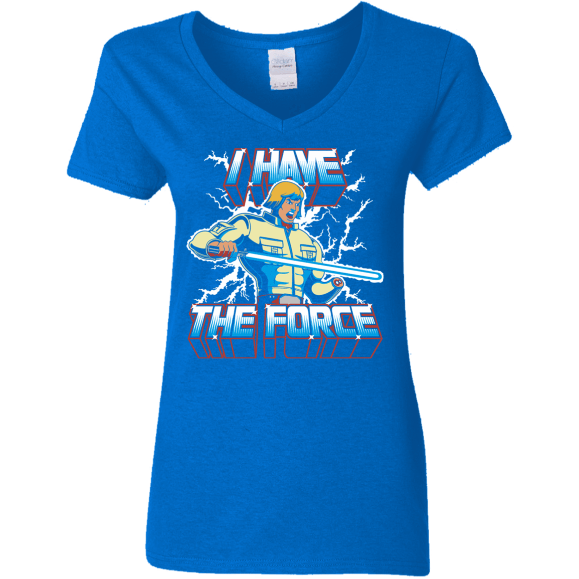 T-Shirts Royal / S I Have the Force Women's V-Neck T-Shirt