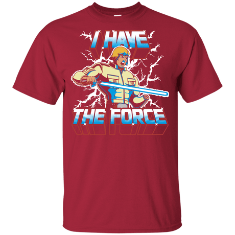 T-Shirts Cardinal / YXS I Have the Force Youth T-Shirt