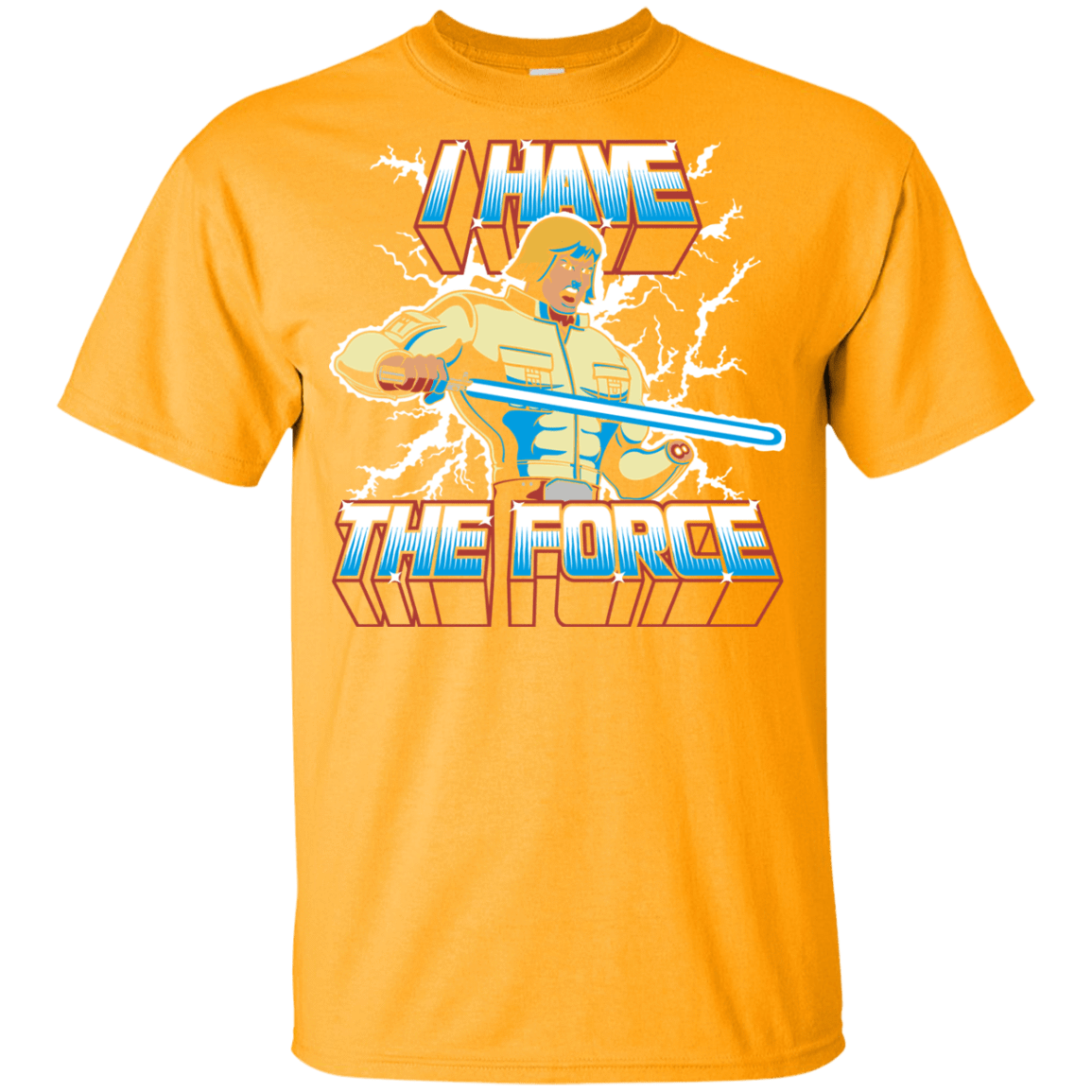 T-Shirts Gold / YXS I Have the Force Youth T-Shirt