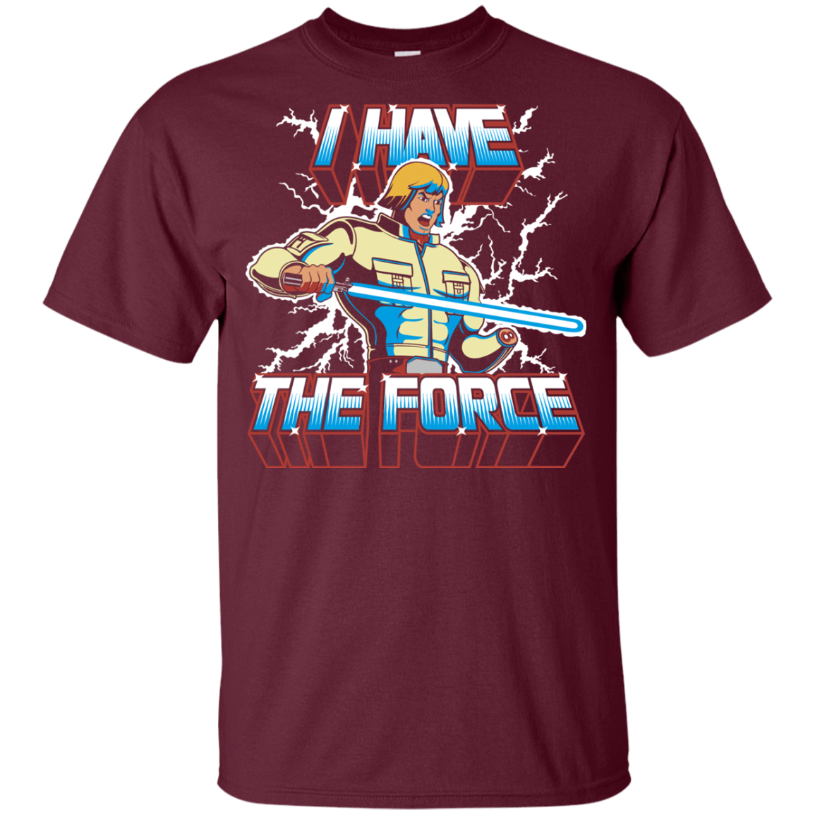 T-Shirts Maroon / YXS I Have the Force Youth T-Shirt