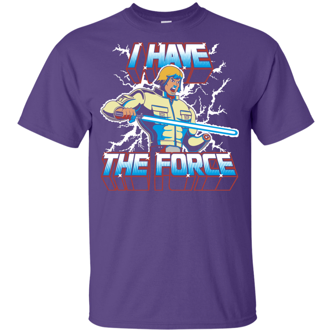 T-Shirts Purple / YXS I Have the Force Youth T-Shirt