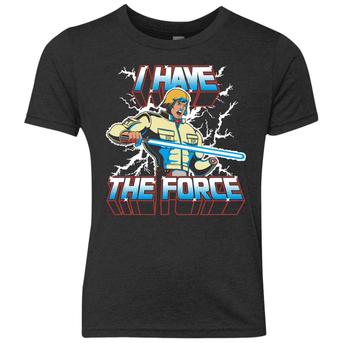 T-Shirts Vintage Black / YXS I Have the Force Youth Triblend T-Shirt