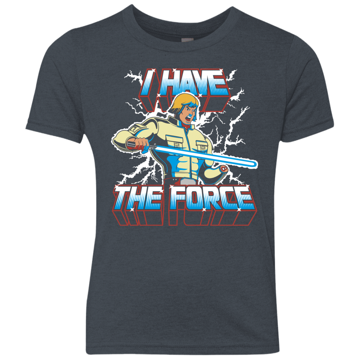 T-Shirts Vintage Navy / YXS I Have the Force Youth Triblend T-Shirt