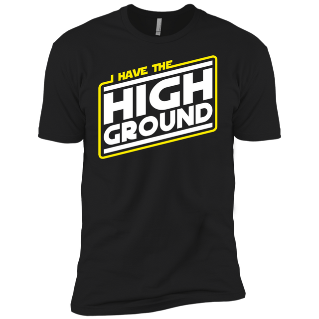 T-Shirts Black / YXS I Have the High Ground Boys Premium T-Shirt