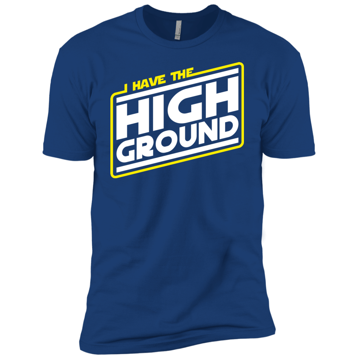 T-Shirts Royal / YXS I Have the High Ground Boys Premium T-Shirt