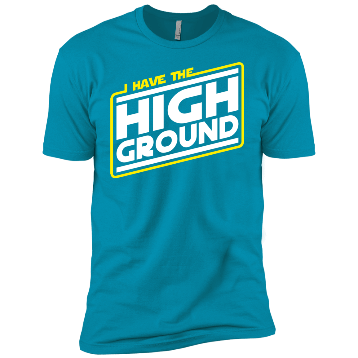 T-Shirts Turquoise / YXS I Have the High Ground Boys Premium T-Shirt