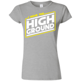 T-Shirts Sport Grey / S I Have the High Ground Junior Slimmer-Fit T-Shirt