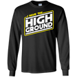 T-Shirts Black / S I Have the High Ground Men's Long Sleeve T-Shirt