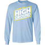 T-Shirts Light Blue / S I Have the High Ground Men's Long Sleeve T-Shirt