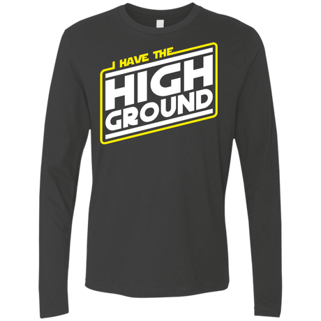 T-Shirts Heavy Metal / S I Have the High Ground Men's Premium Long Sleeve