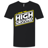 T-Shirts Black / X-Small I Have the High Ground Men's Premium V-Neck