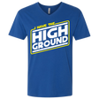 T-Shirts Royal / X-Small I Have the High Ground Men's Premium V-Neck