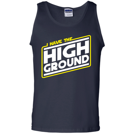 T-Shirts Navy / S I Have the High Ground Men's Tank Top