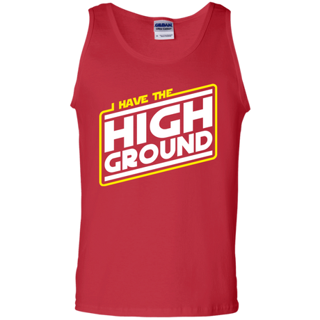 T-Shirts Red / S I Have the High Ground Men's Tank Top