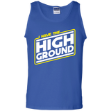 T-Shirts Royal / S I Have the High Ground Men's Tank Top