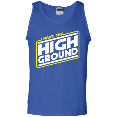 T-Shirts Royal / S I Have the High Ground Men's Tank Top