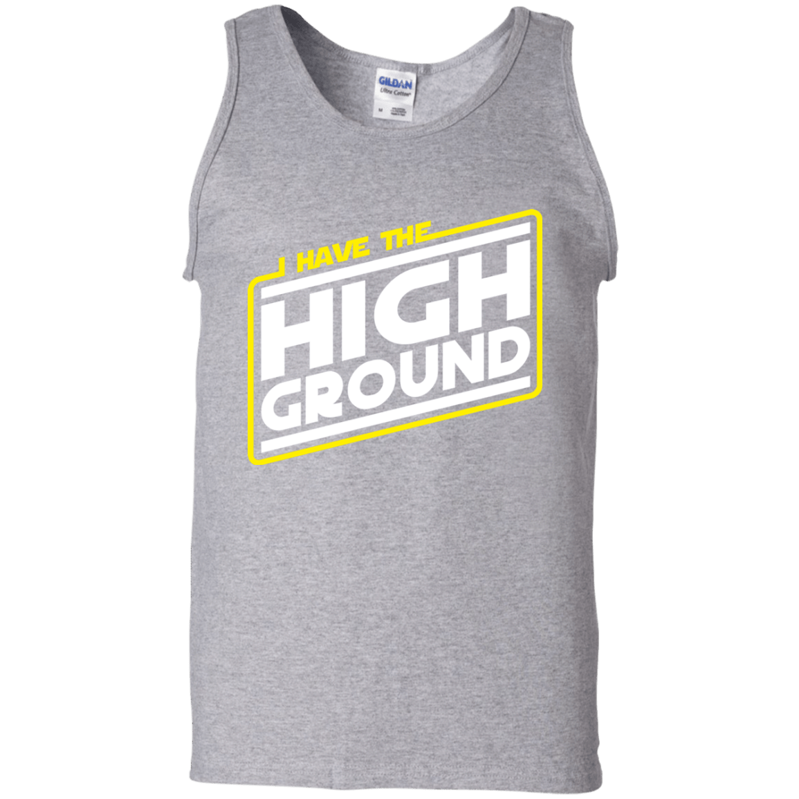 T-Shirts Sport Grey / S I Have the High Ground Men's Tank Top