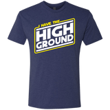 T-Shirts Vintage Navy / S I Have the High Ground Men's Triblend T-Shirt