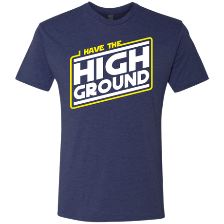 T-Shirts Vintage Navy / S I Have the High Ground Men's Triblend T-Shirt