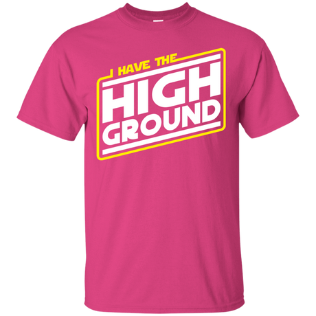 T-Shirts Heliconia / S I Have the High Ground T-Shirt