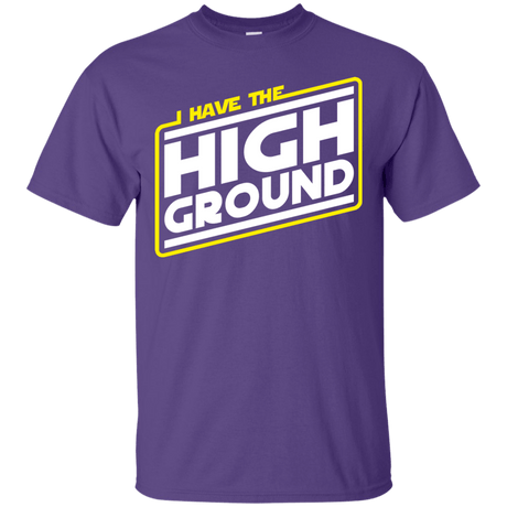 T-Shirts Purple / S I Have the High Ground T-Shirt