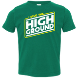 T-Shirts Kelly / 2T I Have the High Ground Toddler Premium T-Shirt