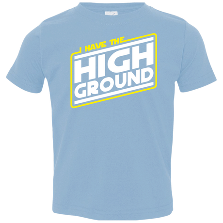 T-Shirts Light Blue / 2T I Have the High Ground Toddler Premium T-Shirt