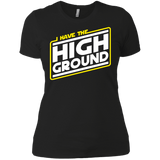 T-Shirts Black / X-Small I Have the High Ground Women's Premium T-Shirt