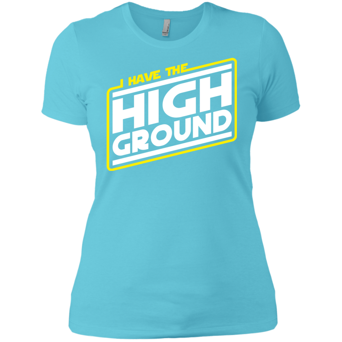 T-Shirts Cancun / X-Small I Have the High Ground Women's Premium T-Shirt